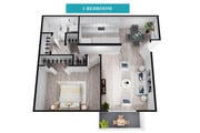 1 Bedroom, 1 Bath