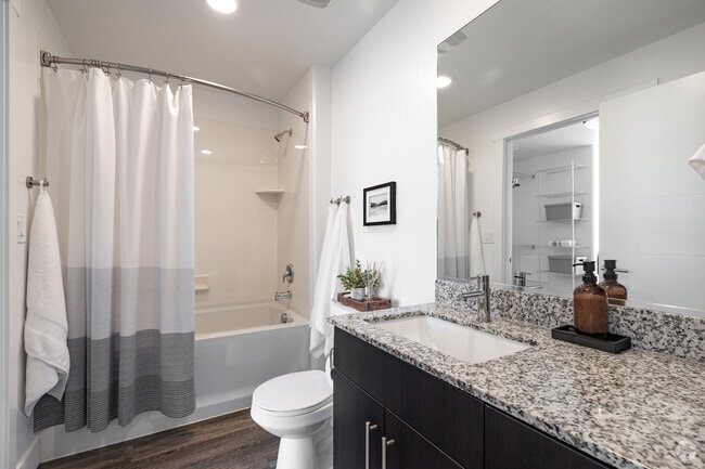 1BR, 1BA - 562SF - Bathroom