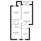 2BR/1BA