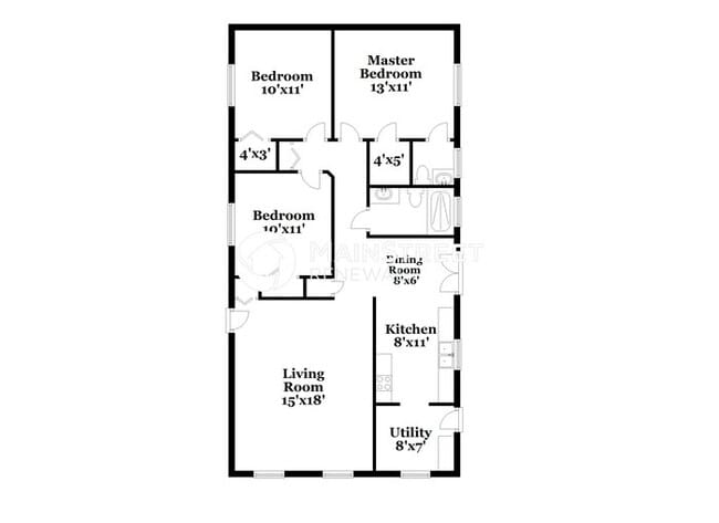 Photo - 3 Bedroom Pet-Friendly Home in Ocoee, FL with Main Street Renewal