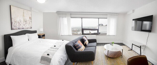 Open Concept Living Space - 190 Smith Apartment Suites