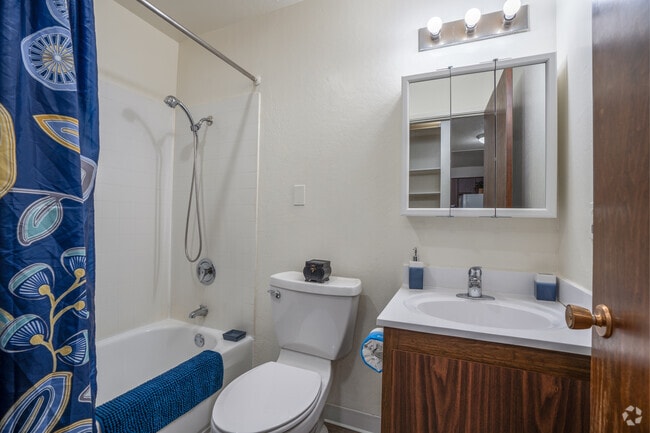 1BR, 1BA - 577SF - Bathroom