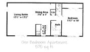 1BR/1BA