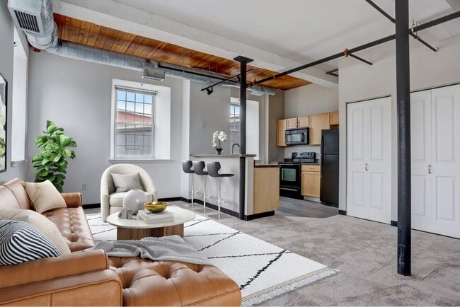 Disposición de planta abierta - Residences at Slatersville Mill