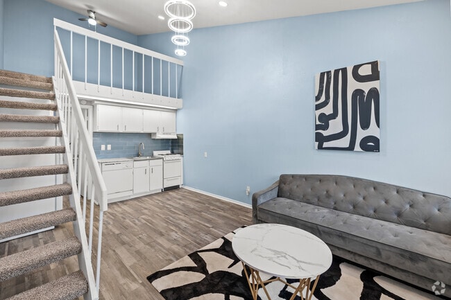 Studio - 450SF - Living Room