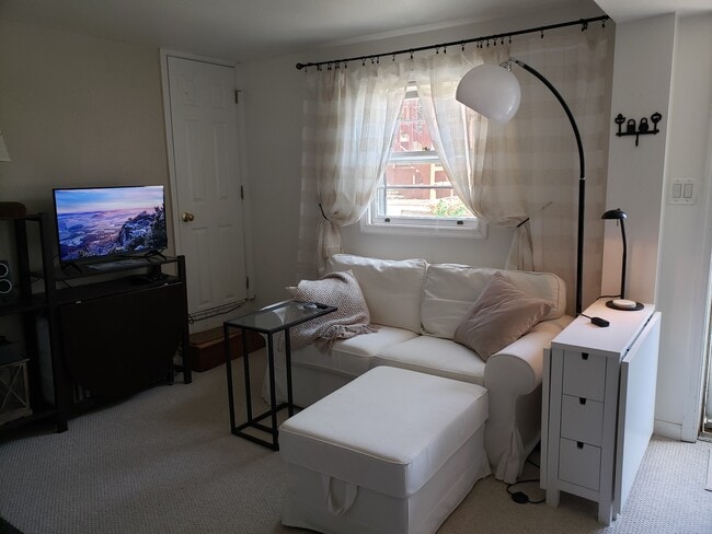 Large window, media available - 4633 Clark Pl NW Unit DC NW Large Studio