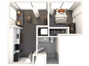 1BR/1BA - A2