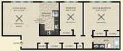 2BR/1BA