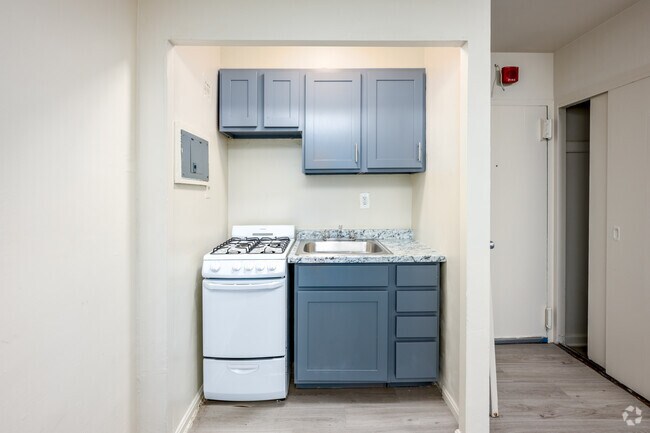 1 habitación, 1 baño - 420 pies cuadrados - Cocina - Holmead Apartments