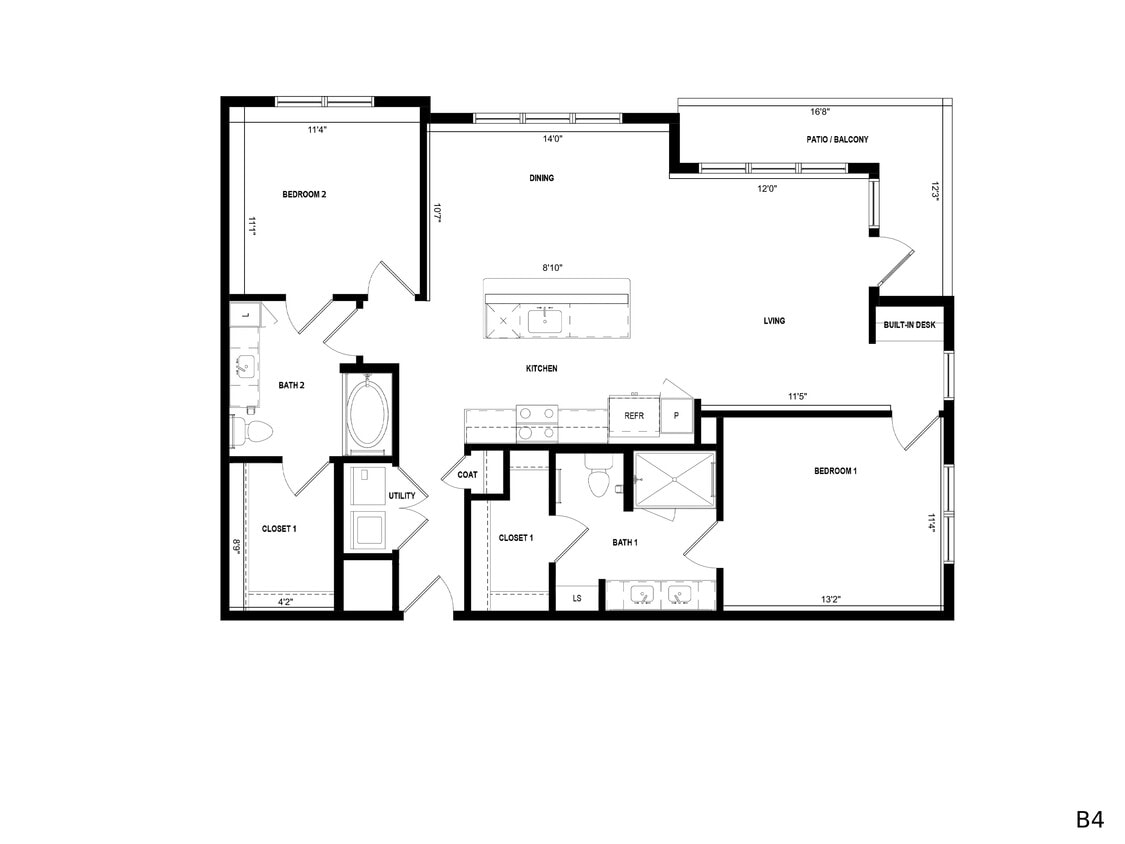 Floor Plan - B4