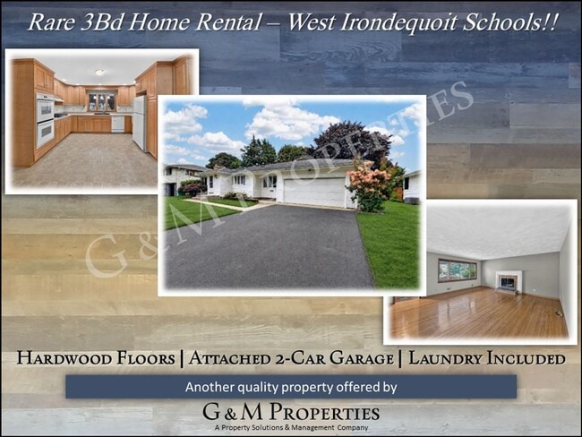 Building Photo - Rarely Available 3-Bedroom Home Rental - West Irondequoit Schools!
