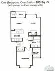 1BR/1BA