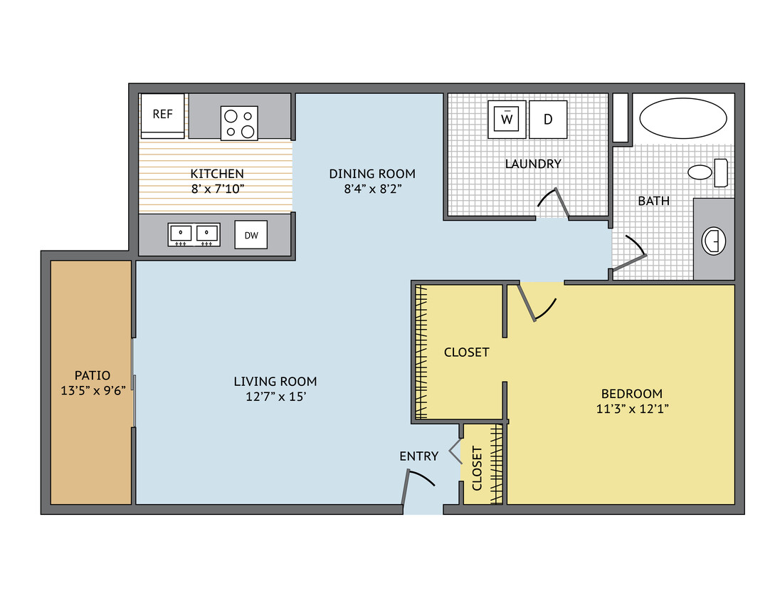 Floor Plan - Charlotte Renovated	