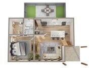 1 Bed/ 1 Bath