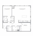 A2B5 floor plan Harrison Yards