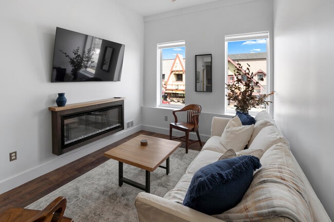 Living room - Pic is of a model unit. Actual unit may vary slightly - 133 W Main St Unit #3