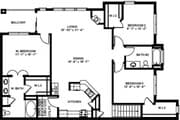 C1L: 3 bed 2 bath
