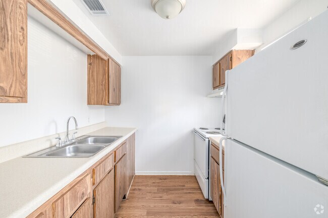 2BR, 1BA - 800SF Standard Kitchen
