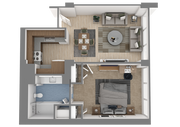 02 The Henderson 1 Bedroom 1 Bathroom City View 556 sqft.png