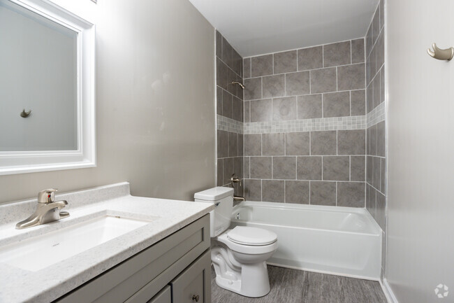 3BR, 2BA - 1,344 SF - Ashby Woods Apartments