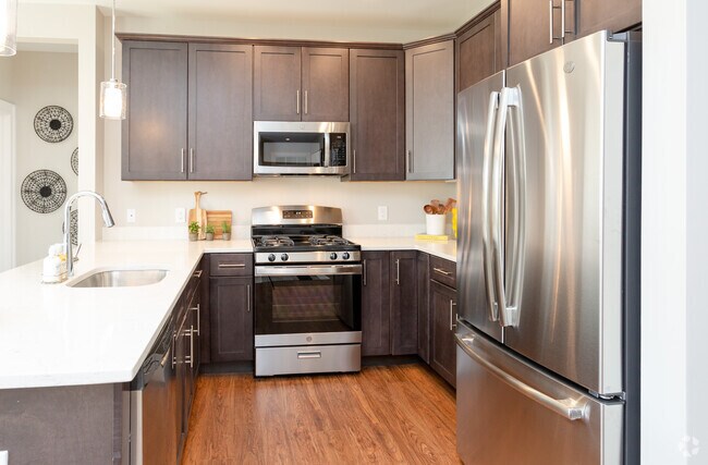 2 BR, 2 BA 1292 SF Kitchen
