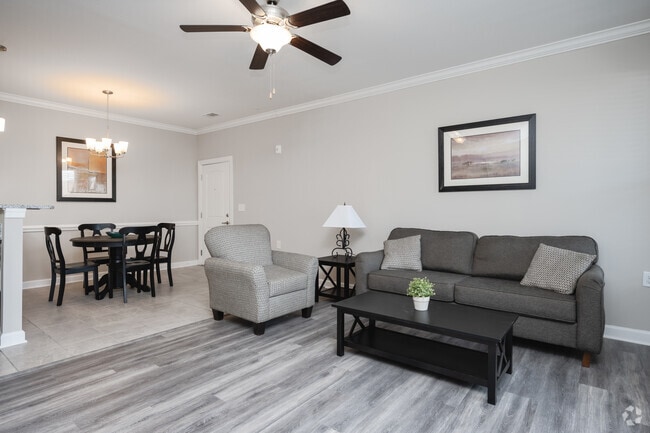 2BR, 2BA - 1,122SF - Living Room