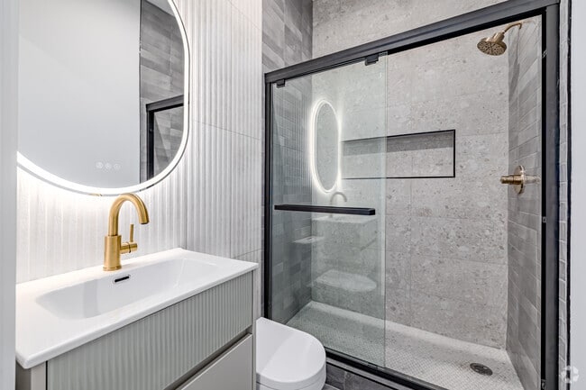 2BR, 2.5BA - 1,138SF - Second Bathroom