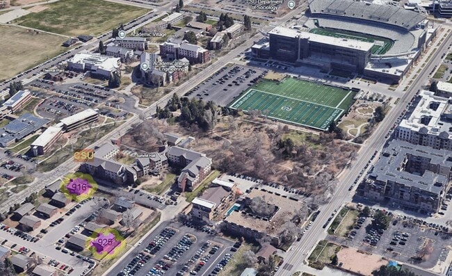 aerial image - 925 James Ct Unit 1