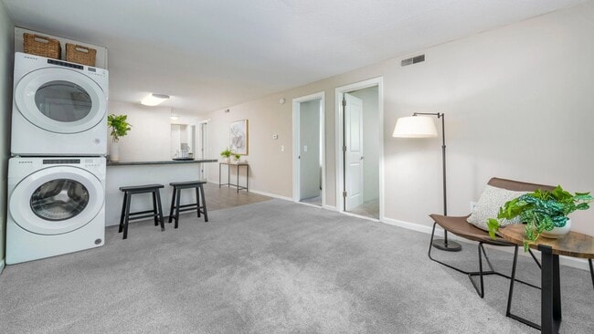 Life it up with a full-size washer and dryer in your own blissful college pad. College life just doesn’t get better than this!