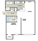 1BR/1BA