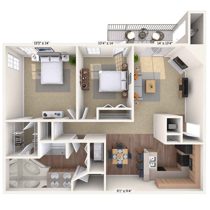 Floor Plan - The Derby
