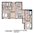 1062 Square Feet