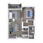 The Glitz (A2) | 739 SF