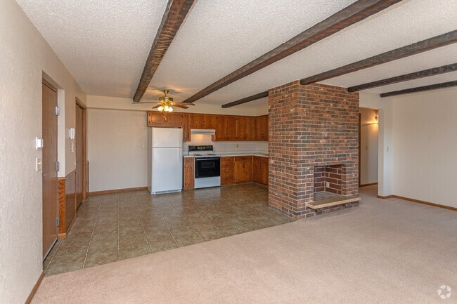 2HAB, 1BA - 990 ft²