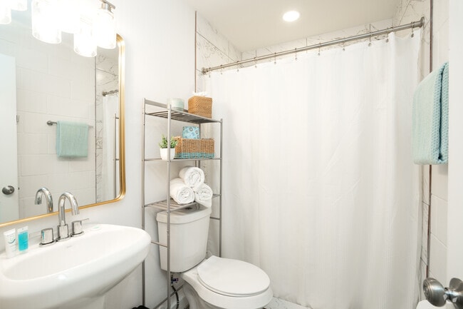 1BR, 1BA - 252SF - Bathroom - McAllen Apartments
