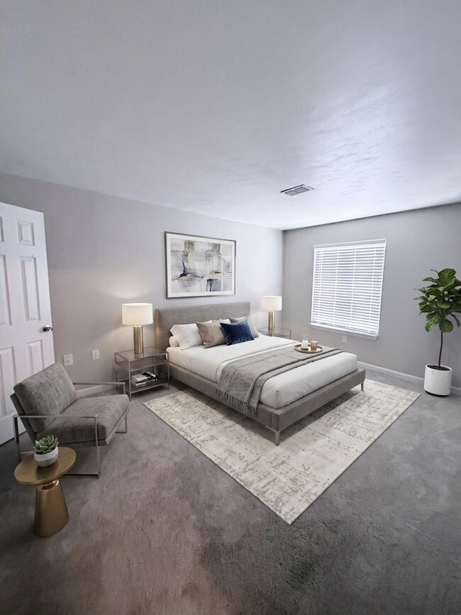 Bedroom 1 - The Oaks Apartments
