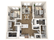 B1A floor plan Arcadia at Veranda Falls