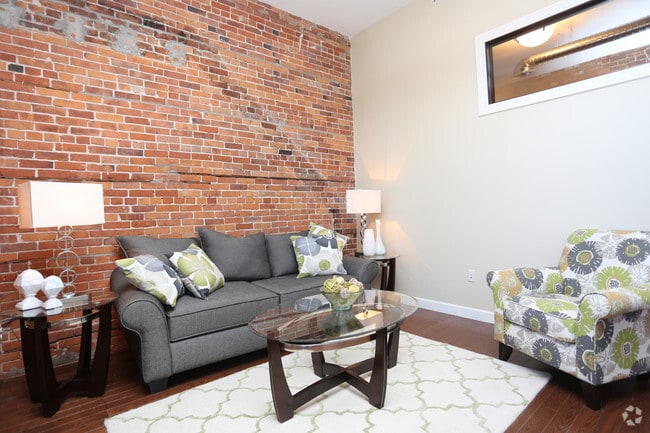 Living Room - Bosche Lofts and 910 Main Street.