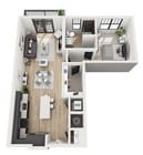 A4 floor plan The Atherton