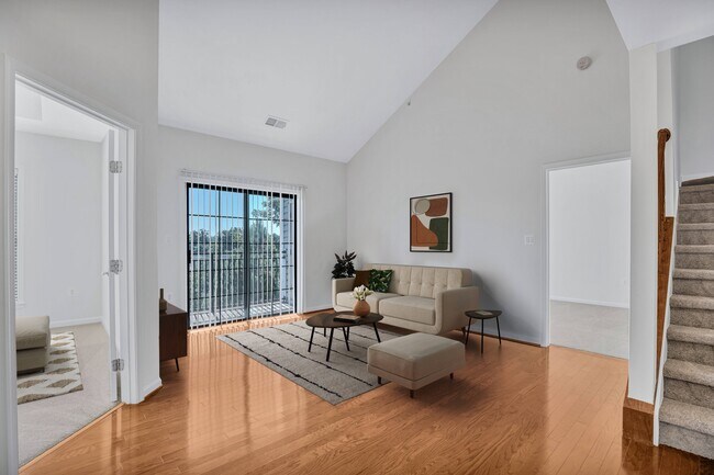 Living Spaces with Cathedral Ceilings