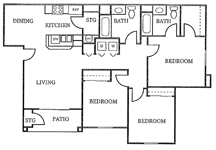Floor Plan - 3X2