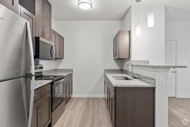 Kitchen - 2BR, 2BA - 1,040SF - Santiago Estates