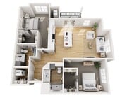 D1 - Apex at Verona | Apartments, Townhomes, and Stacked Flats in Verona, WI
