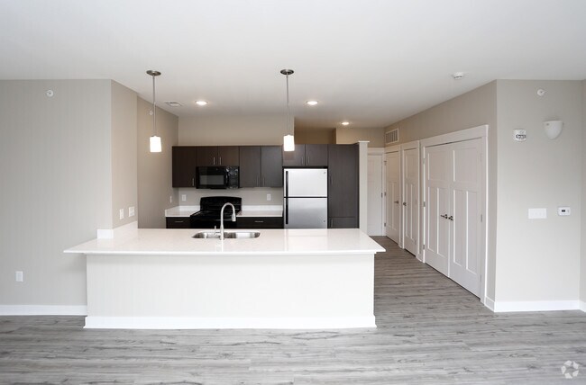 Sala de estar - Park 66 Flats