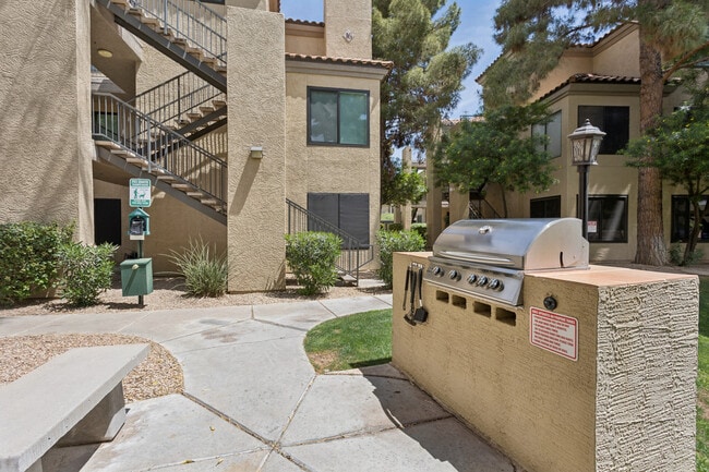 Grills on site - 4925 E Desert Cove Ave Unit Desert Cove Condo