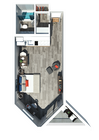 2-top view Union_Studio 1 Ba 348 sq. ft.