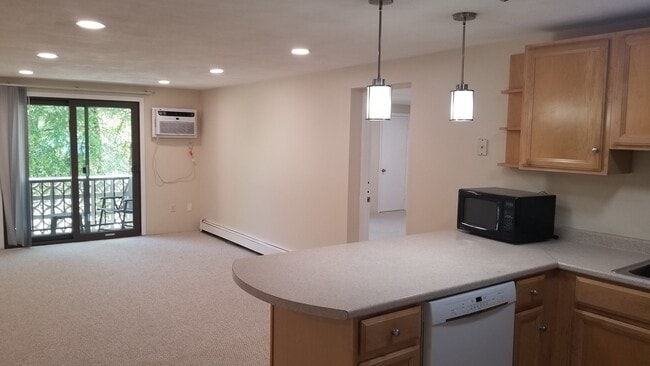 Living Room with Balcony - 29 Harvard Ave Condo Unit 33