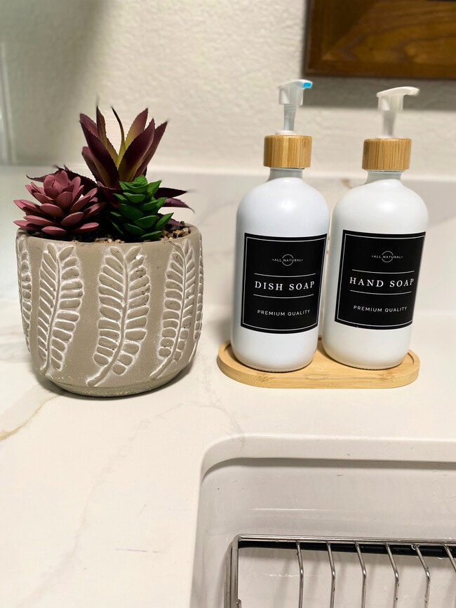 Dish soap, hand soap, and other starter cleaning products available at your fingertips. - 1795 W 28th St