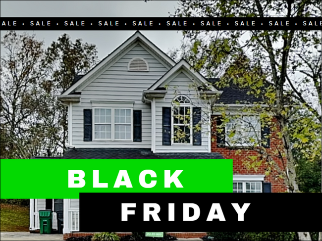 Special BLACK FRIDAY Offer - Special BLACK FRIDAY Offer House