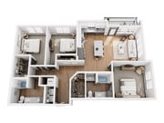 c1 floor plan The Grace at Tryon